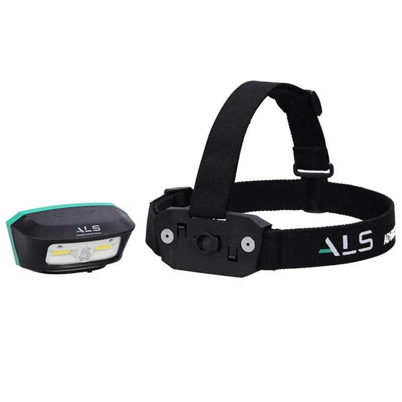 ALS 250lm Rechargeable Light Magnetic Outdoor Motion Sensor Light  Detachable  LED Headlamp