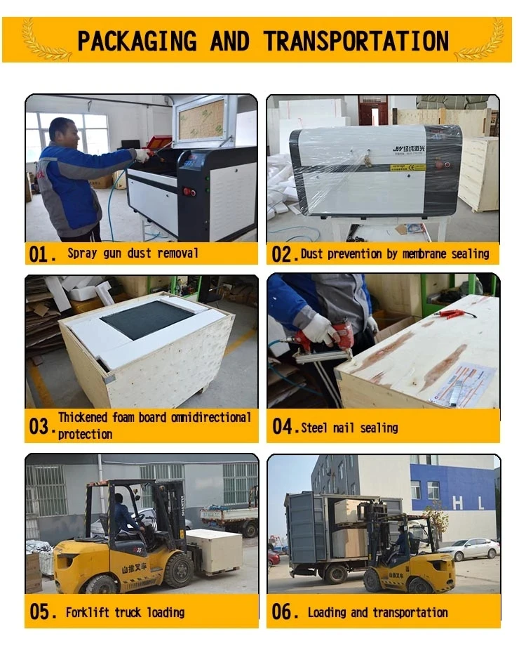 Laser Engraving and Cutting Machine 60W for Aircraft Model