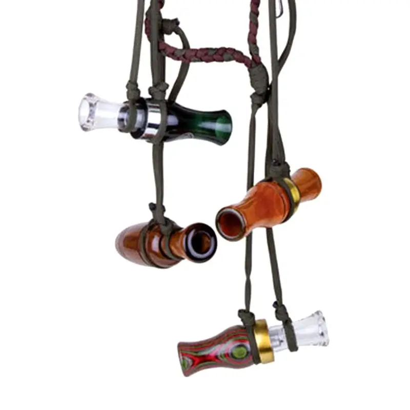 Hunting Lanyard 12 Adjustable Loops Duck Call Sling Decoys Rope Lanyard