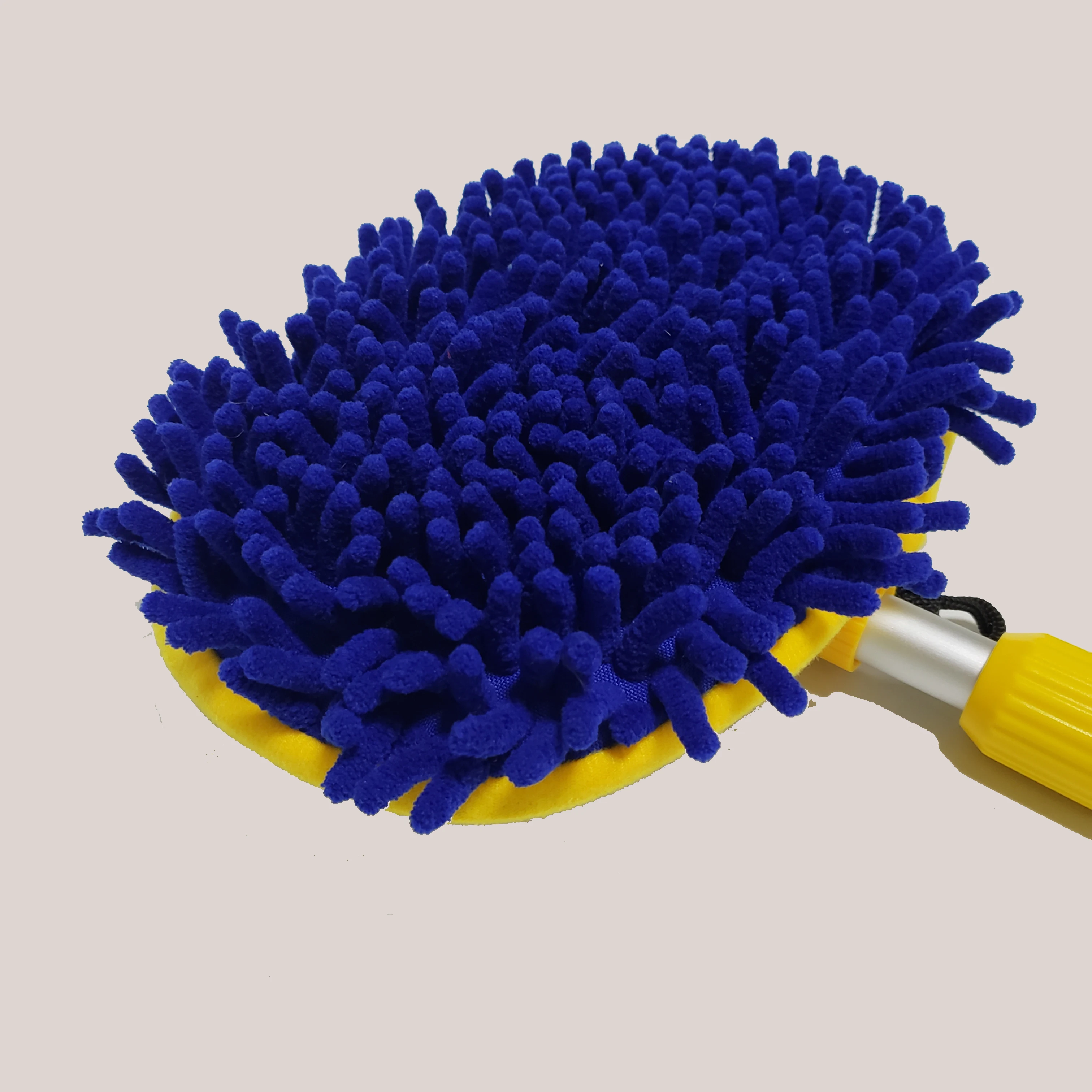 Long Chenille Microfiber Car Wash Dip Mop With Telescopic Handle Car