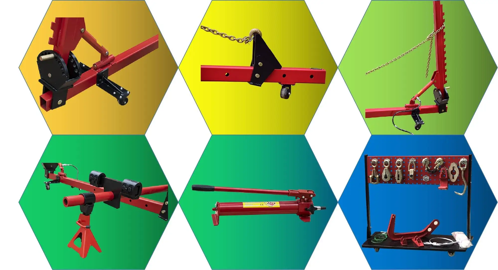 Ce Approved Portable Frame Machine/auto Repair Equipment/car Pulling