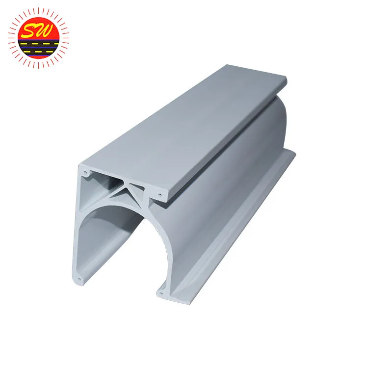 Plastic Waterproof Extrusions Profiles Abs Ushaped Pvc Plastic Profile For Fabric Wall Track