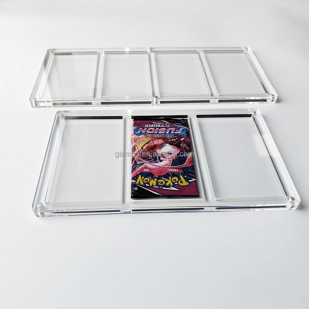 graded pokemon card holder Flareon ex 146/131 TRANSPARENT ACRYLIC Showcase Your Graded Pokmon Cards