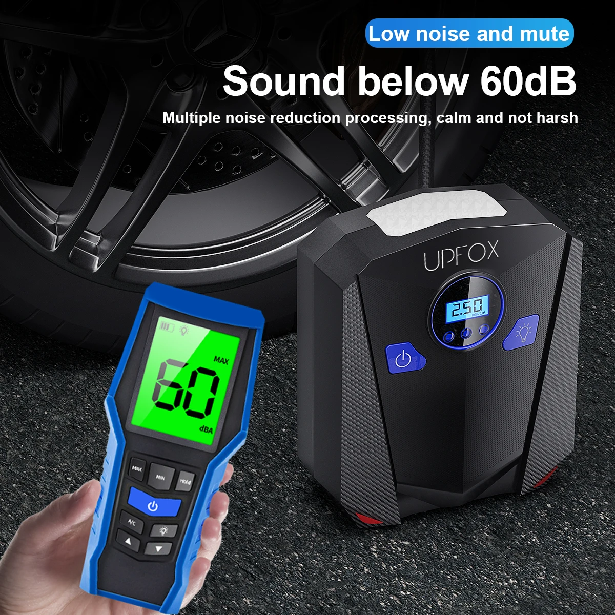 Helloleiboo Mini Inflador Compresor De Aire Recargable With Compresor