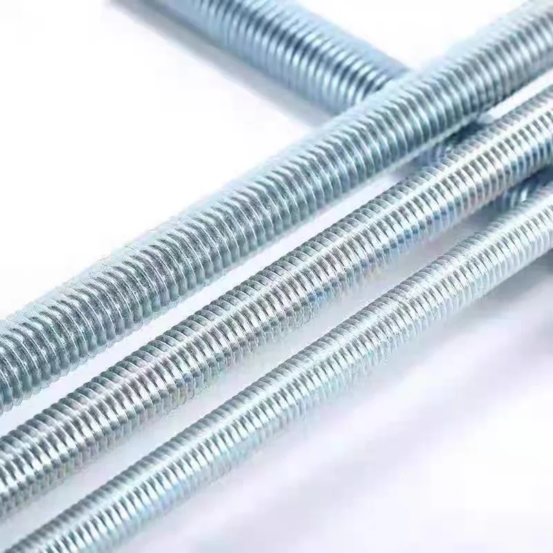 Din975 Threaded Rod Fastener Bolt Galvanized M6*2000mm M8 M10 Threaded ...
