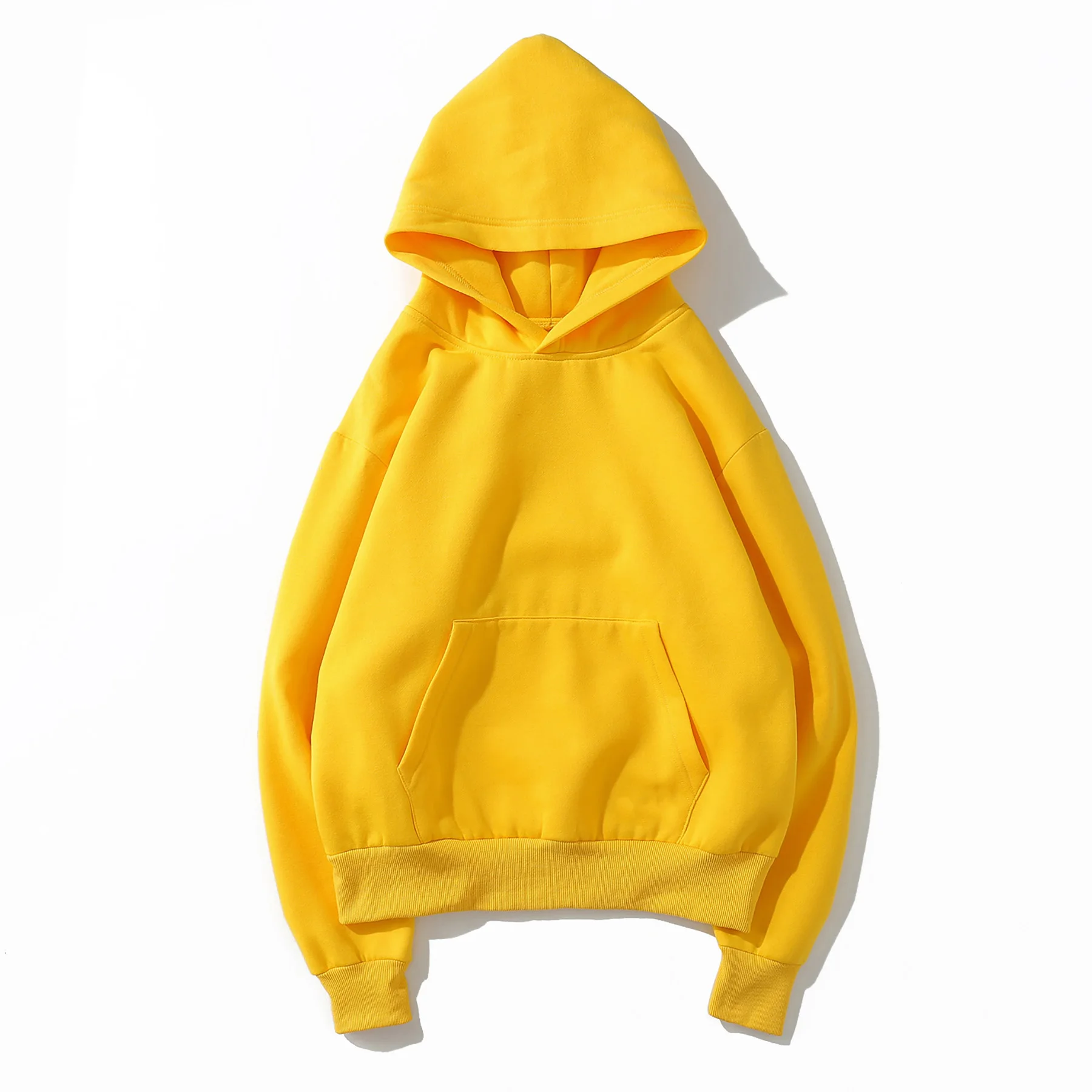 定制连帽衫宽松羊毛套头衫男士连帽衫运动衫