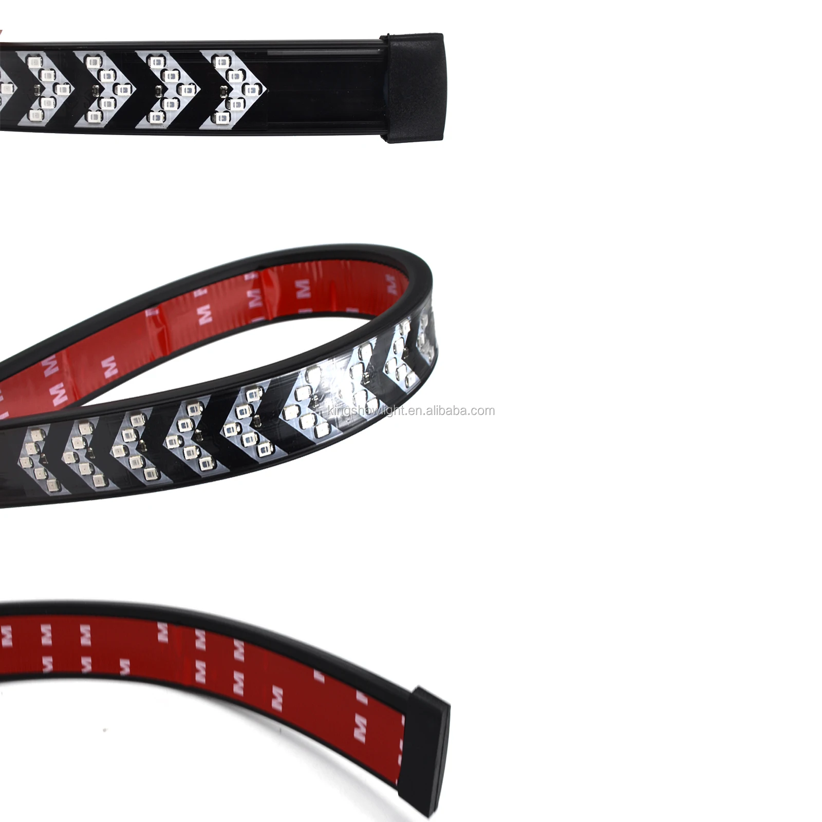 NEW Arrival Red 49" LED Truck Tailgate Light Bar Strip Scanning/ Brake/Stop/Turn Signal