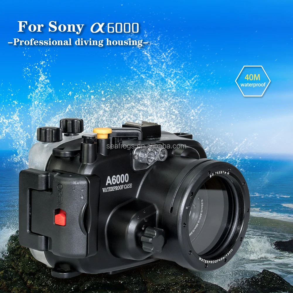 Seafrogs A6000 40m Underwater Diving Waterproof Camera Housing Case For ...