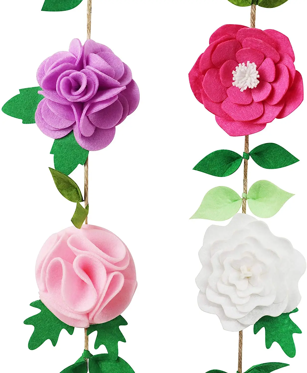 Custom Diy Mini Felt Rose Flower Bouquet Die Cut 3d Wool Felt Flower Hair Clip Headbands Buy