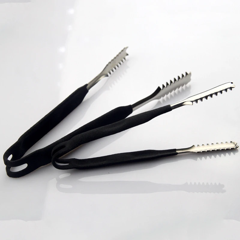 High Quality Stainless Steel Bbq Scissor Tongs Food Tongs For Korean