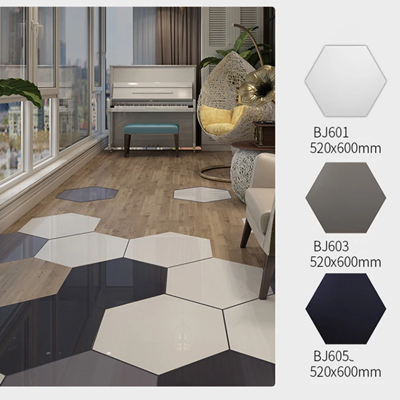 Venta al por mayor madera hexagonal azulejos-Compre online los mejores