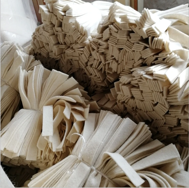 colorful colors felted merino wool 2mm