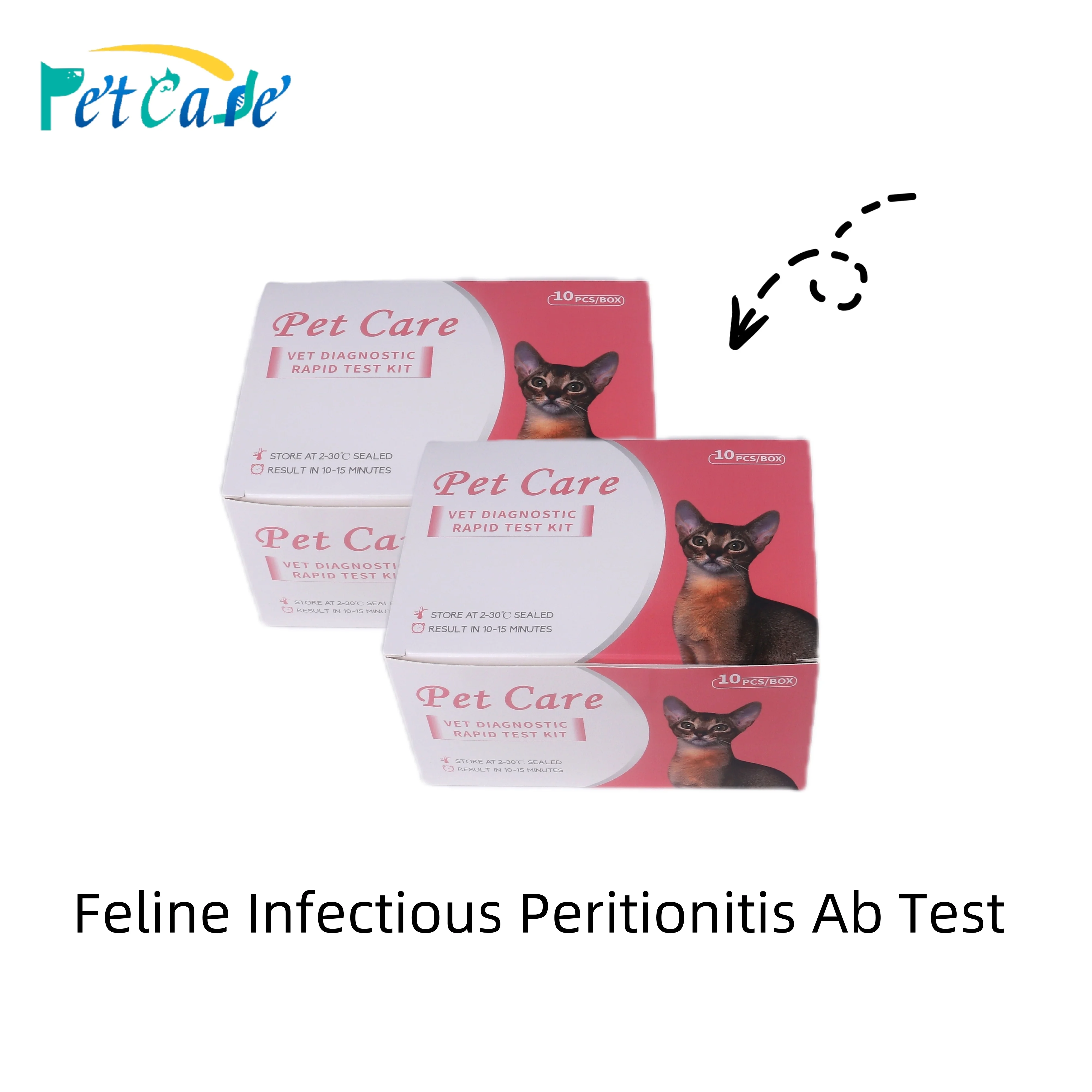 Feline Mycoplasma Pneumoniae Ag Test Pet Health Antigen Rapid test Kit ...