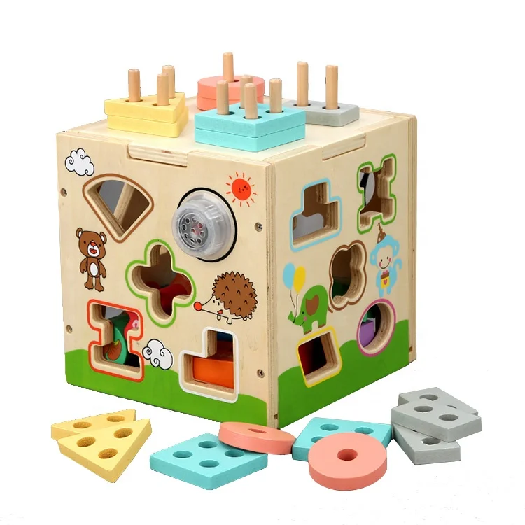 Wholesale High Quality Wooden Matching Educational Toys for Baby Kids Hand Eye Coordination