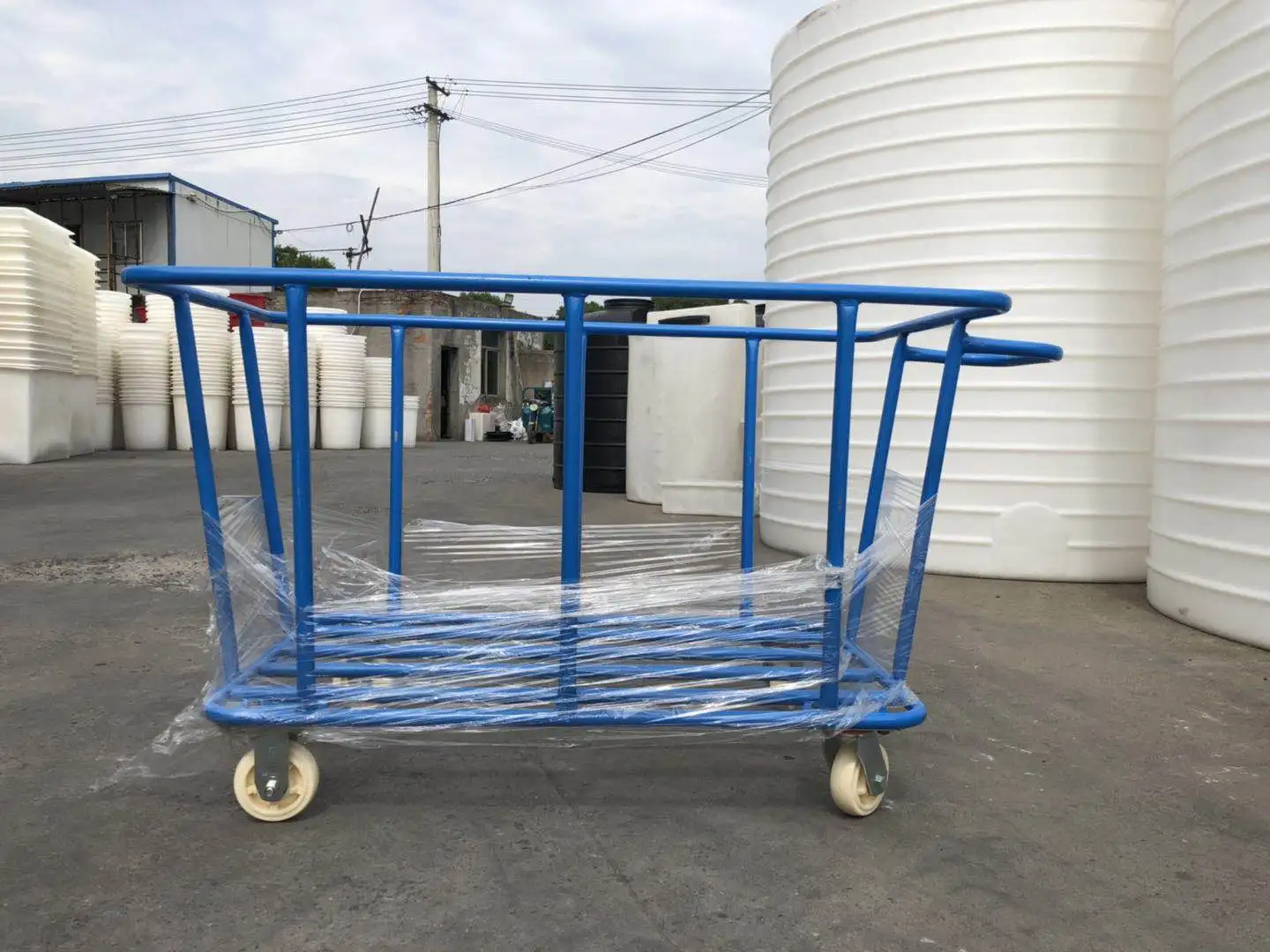 Roto Molding Kunststoff-wäsche Service Wagen - Buy Kunststoff