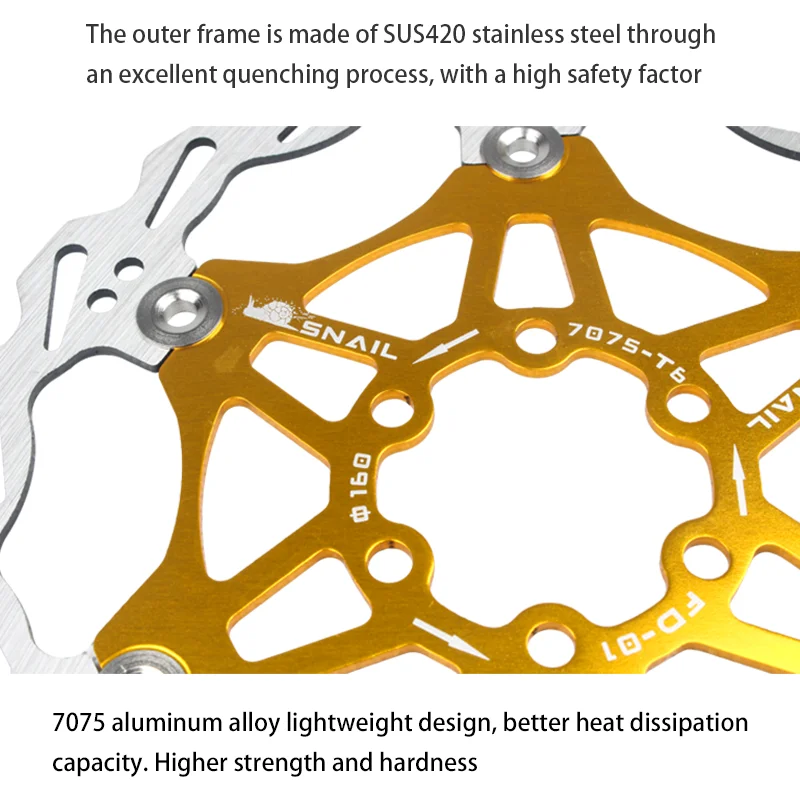 Snail discount brake rotors