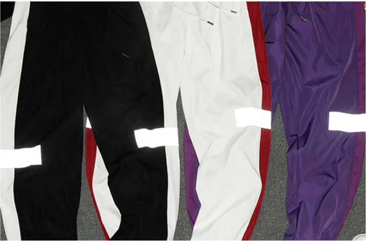 track pants reflective