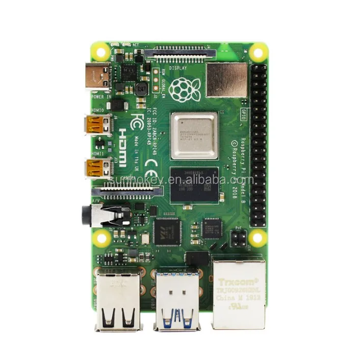 Raspberry Pi 4 Model B With 2/4/8gb Ram Bcm2711 Quad Core Cortex-a72 V8 ...