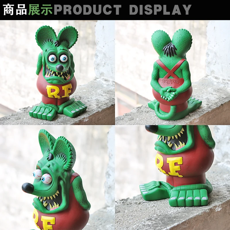 2021年最新海外 ラットフィンク Rat fink 赤色 フィギュア kead.al