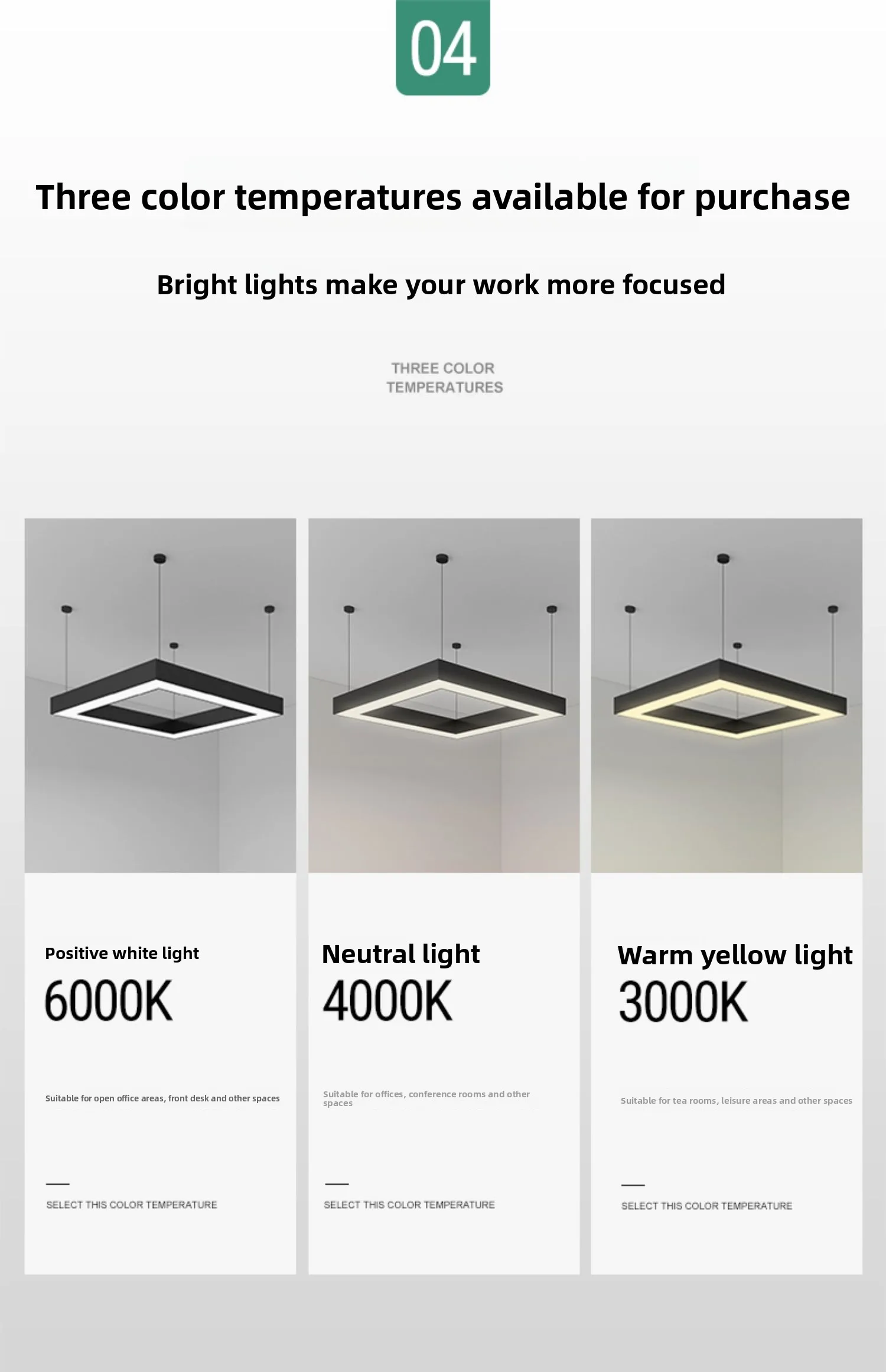 product high quality 40w modern led linear light system aluminum housing pendant office  supermarket shop lighting-8