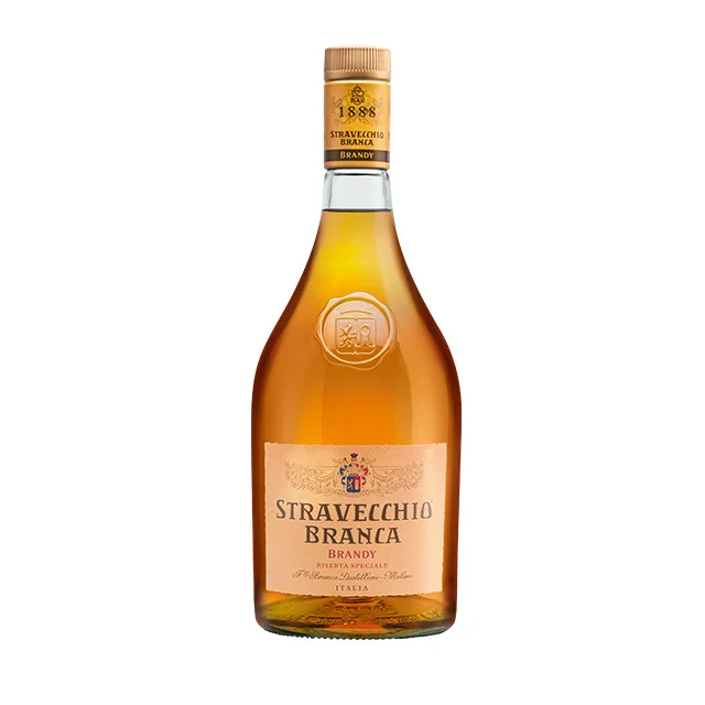 
Italian Brandy 100 cl 38% Stravecchio Branca 