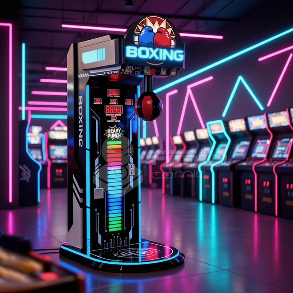 INDEPENDENCE ライトゲーム　Bay Mooching 195UL Focon QJS-20250526 Arcade Boxing Machine-Street Basketball Boxing