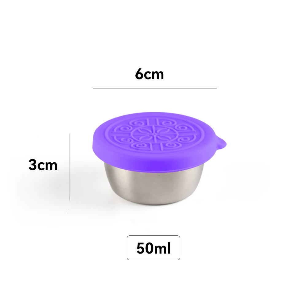 Stainless Steel Soy Dipping Plate Seasoning Saucer Condiment Sauce ...