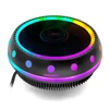 Coolmoon UFOX colorful light CPU cooler Processor heatsink 12v Unique appearance PC air fans cooling