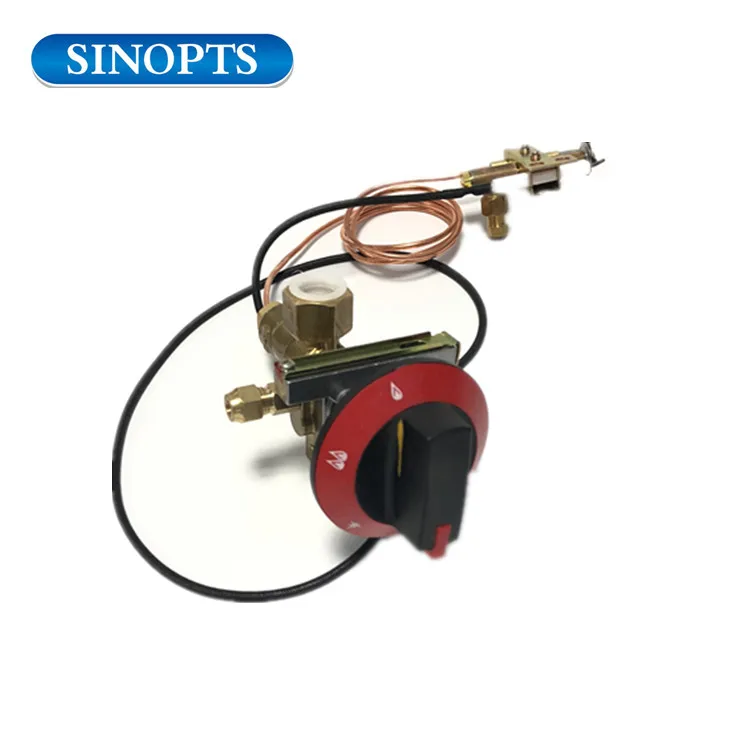 Gas Control Brass Safety Valve Pilot Burner Thermocouple Regulator