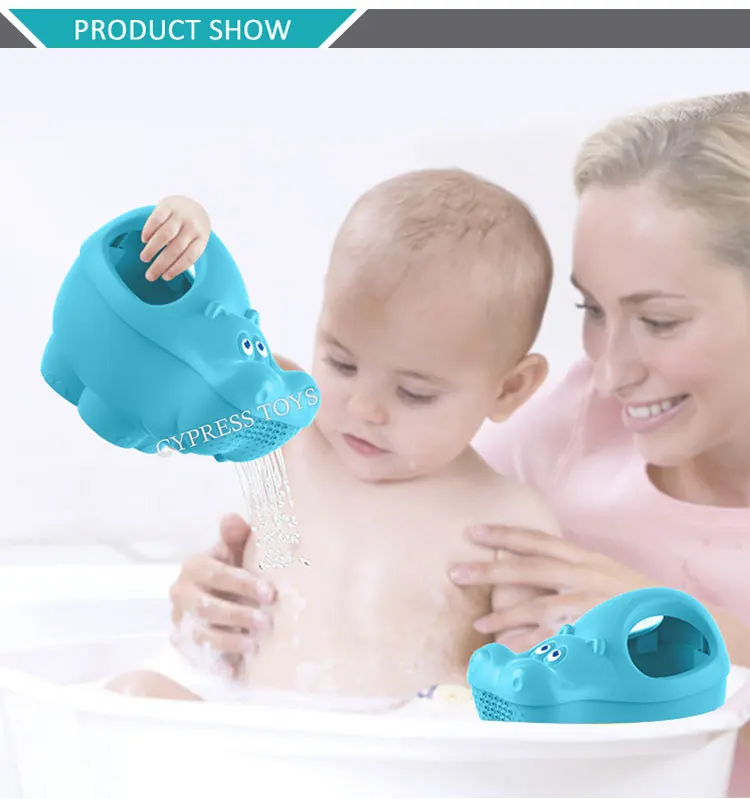 High Quality Cartoon Hippo Baby Bath Tub Toys Shower Toys - Buy Shower Toys, Bathtub Toys,Baby Bath Tub Toys Product on 