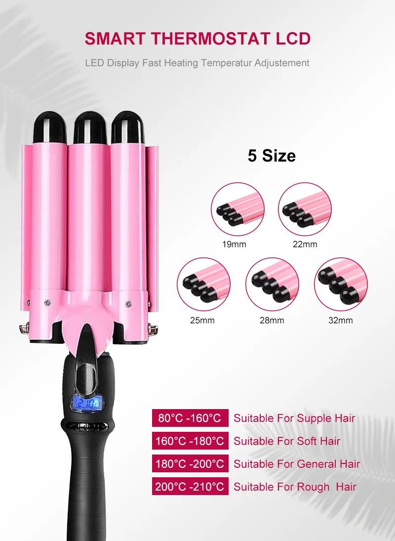 iron hair curler hair curling