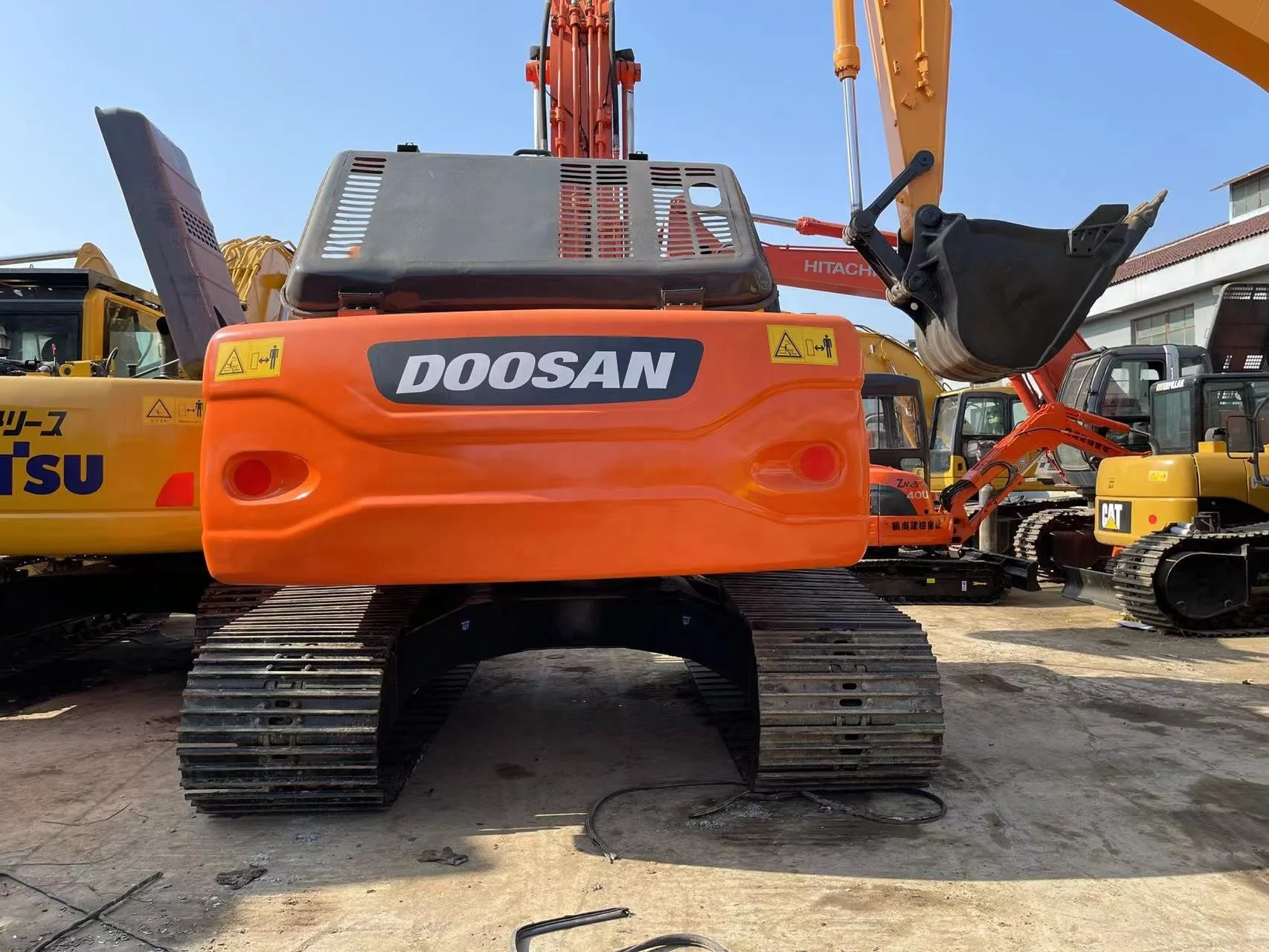 Good Condition Doosan Dx225lc Used Excavator 22ton Large Crawler Bucket ...