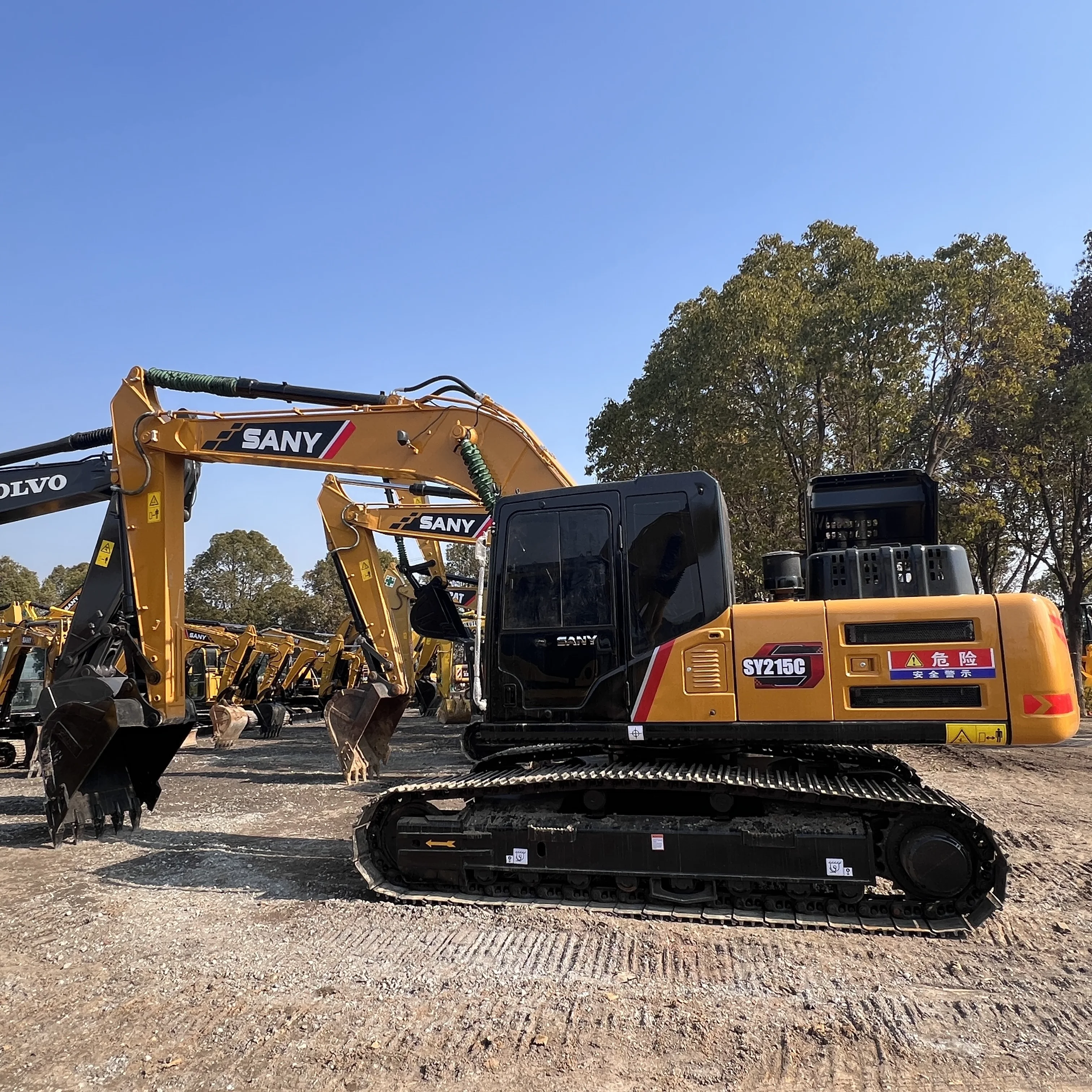 Sany Crawler Excavator Sy215c Used Sany Sy 215 Excavator Price 20ton ...