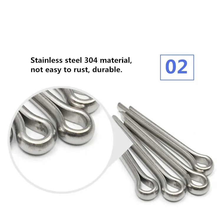 Gb91 Din94 Stainless Steel Split Cotter Pins Buy Spring Cotter Pin Gb91din 94 Split Pins 