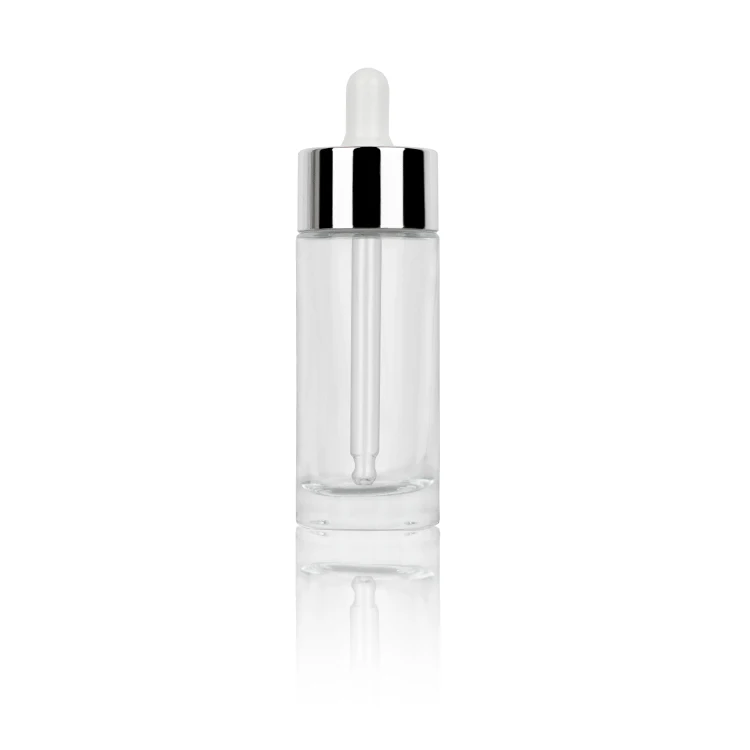 30ml dropper glass cosmetic bottles makeup packaging empty serum container support custom details