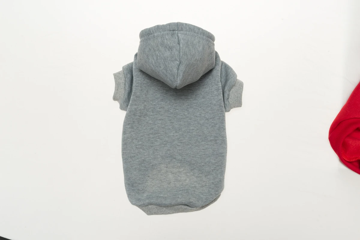 Wholesale Cotton Custom Dog Clothes Colorful Blank Dog Hoodie Sweater