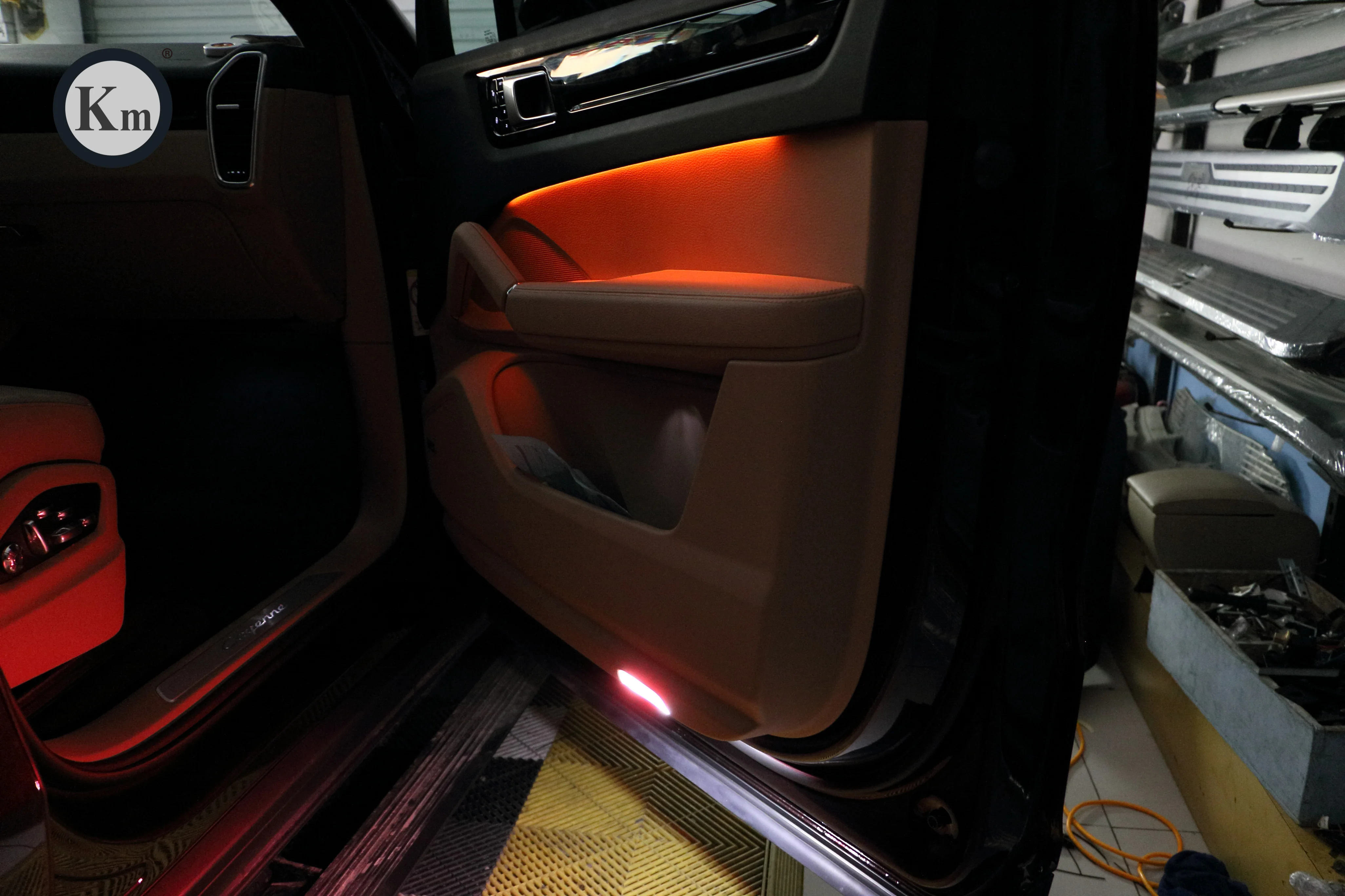 Porsche Cayenne 9y0 9ya Tiras Led Aire Ambiente Interior Led