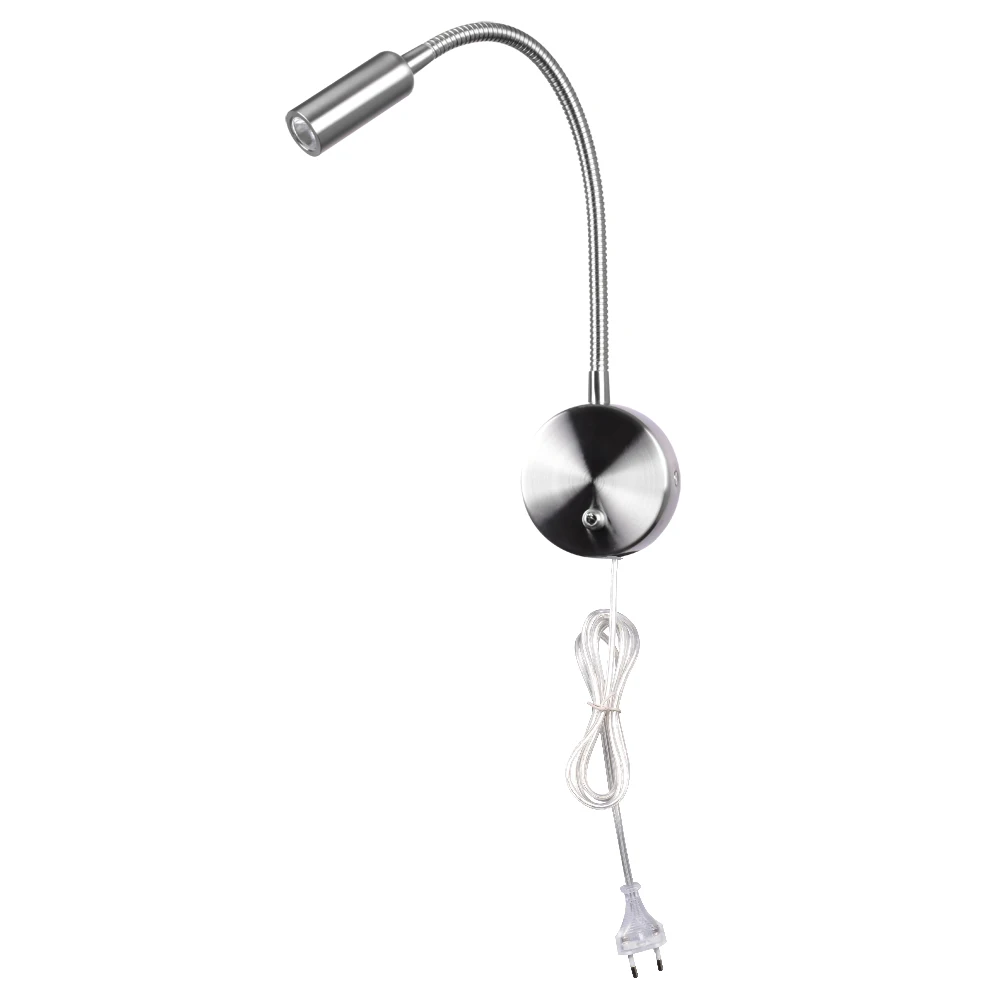 3w Led Wall Mount Reading Lamp Led Light With Aluminum Flexible