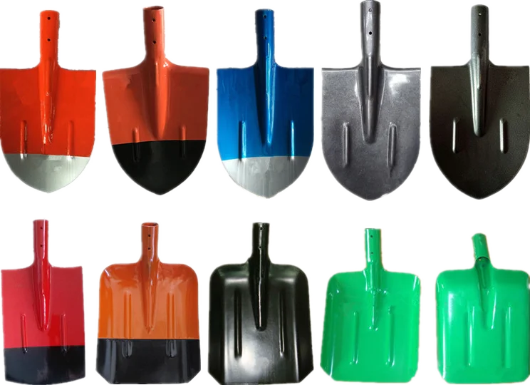 Agriculture Tools Heavy Duty Spade Shovel Wholesale Silver Russian