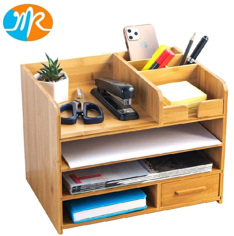 desktop organizer with drawers
