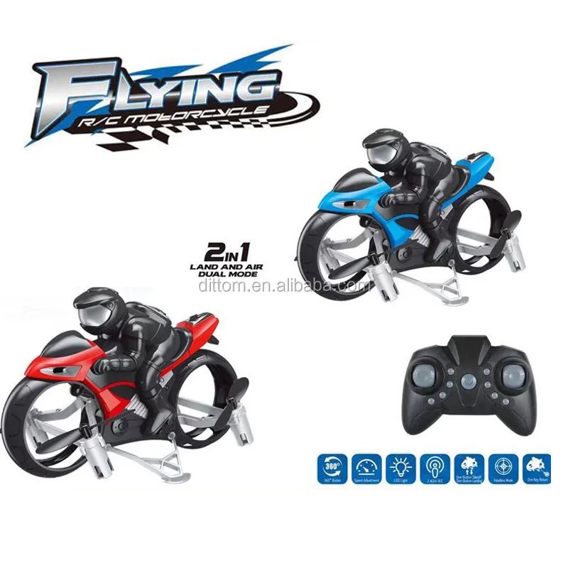 2in1 Rc Flying Motorcycle Toys Air Land Dual Mode Xdrone(2styles