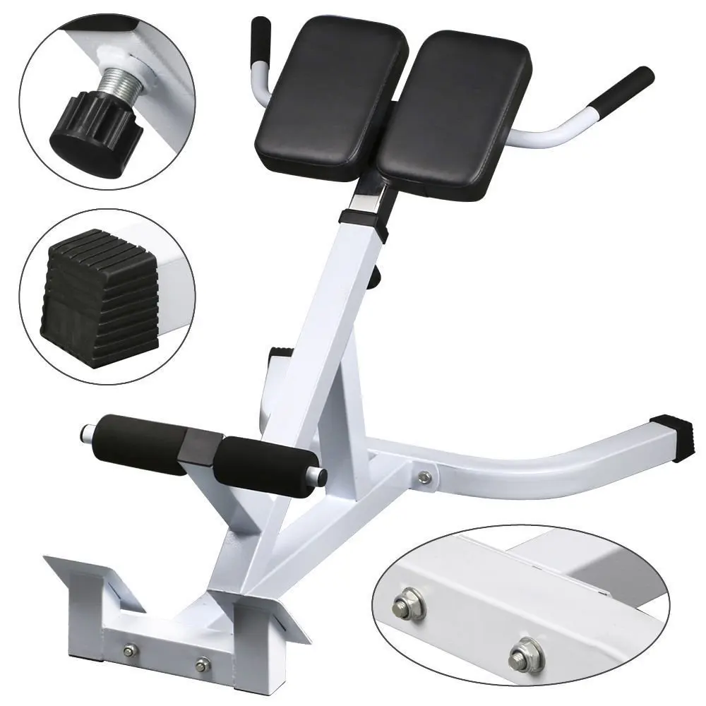 45 度扩展超伸展背部锻炼 ab 长凳健身房腹部罗马椅