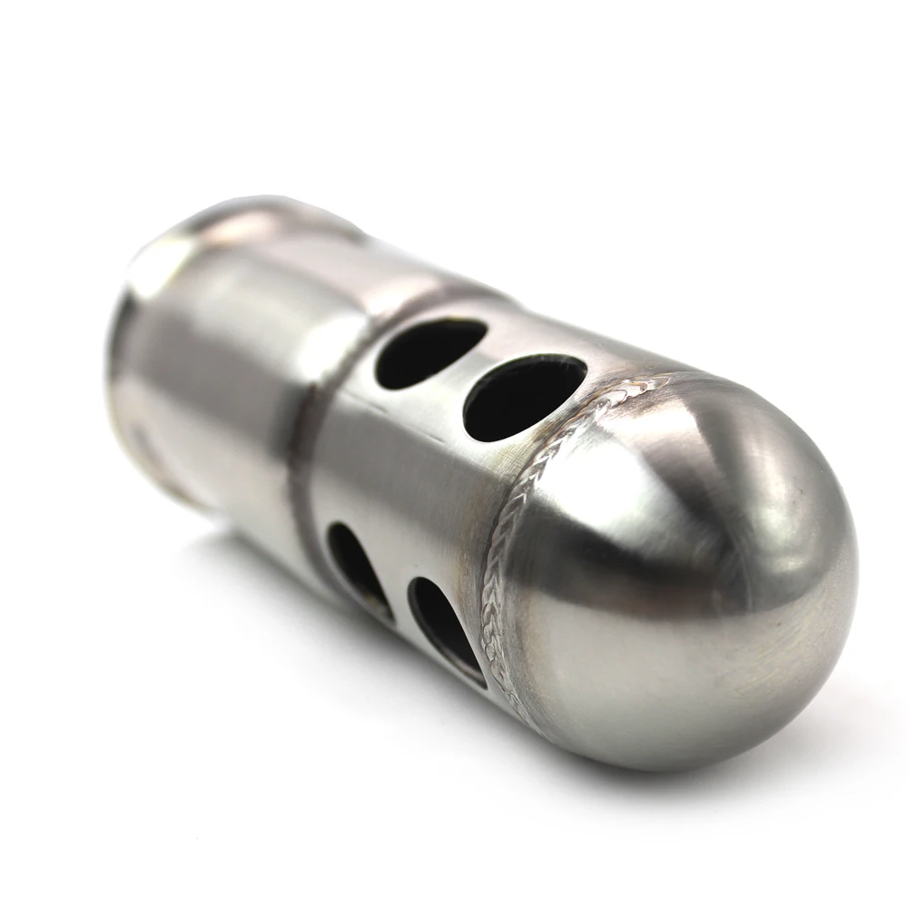 Adjustable Removable Exhaust Can Insert Motorcycle Titanium Silencer