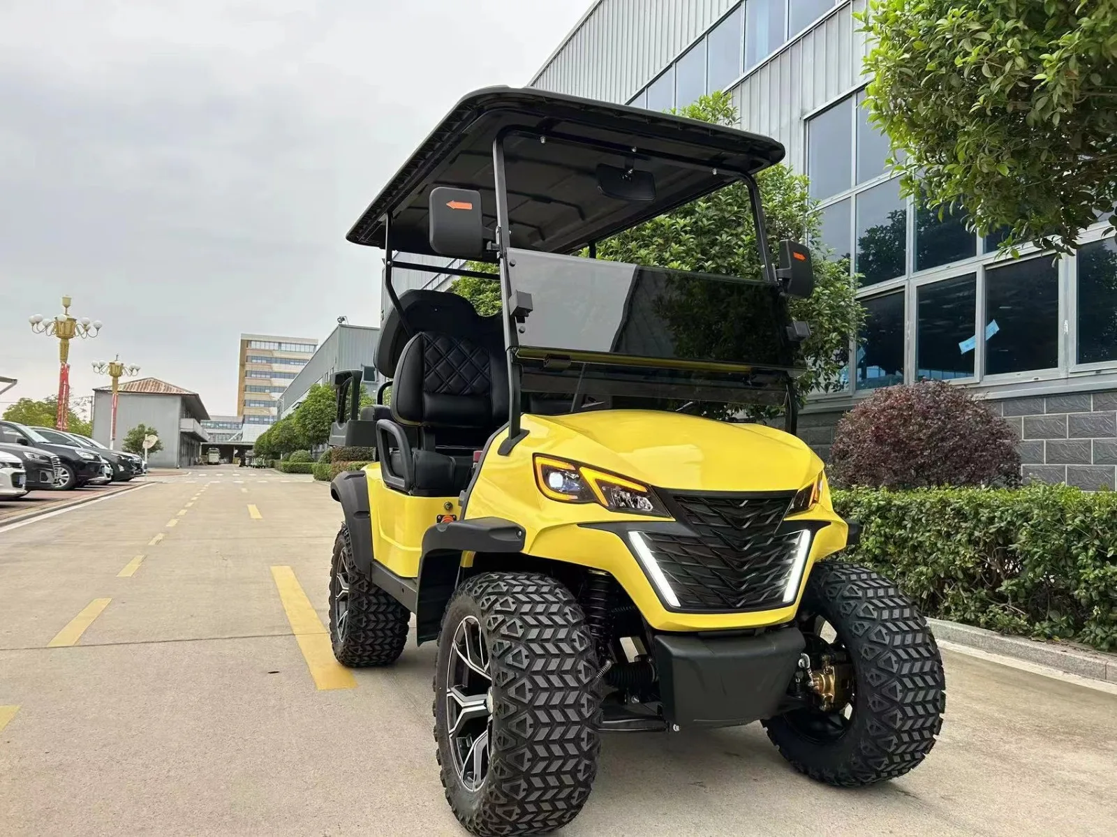 72v 7.5kw Ac System Electric Golf Cart With Strong Power Lithium