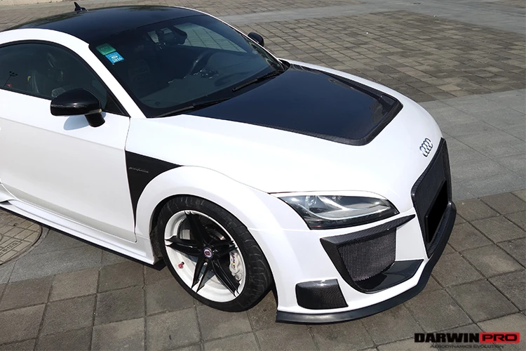 PI Style Carbon Fiber Hood Bonnet for Audi TT TTS