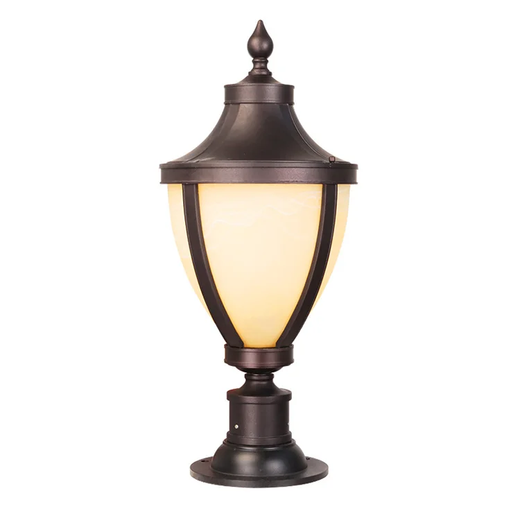 Factory price vintage waterproof outdoor street lamp cast aluminum street light garden lamp post classic garden light