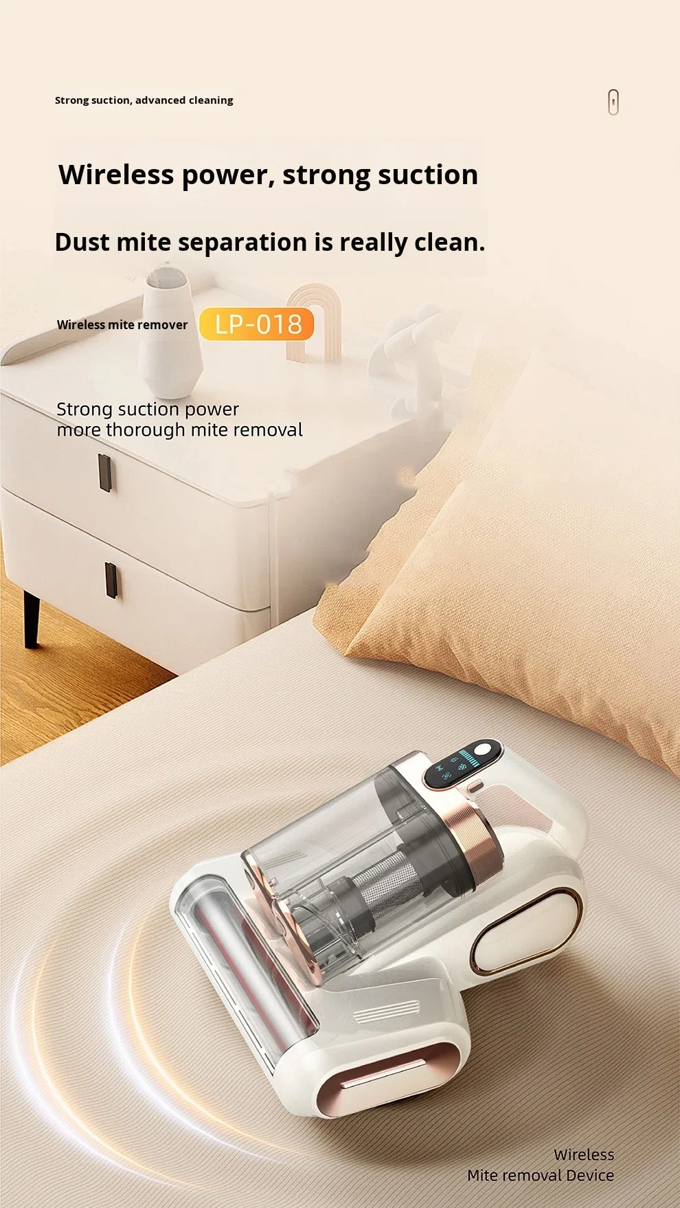 Dual dust cup roller brush