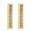 Wholesale reuse and multifunction hotel amenities set nature wax wooden beard hair bamboo comb