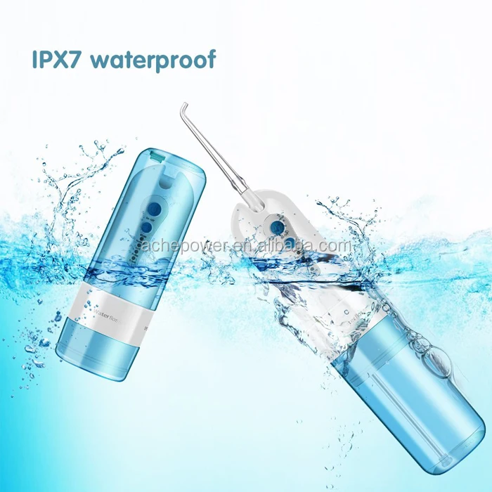 Mini Unique Folding Oral Irrigator Water Flosser Pik with Nasal Wash Function
