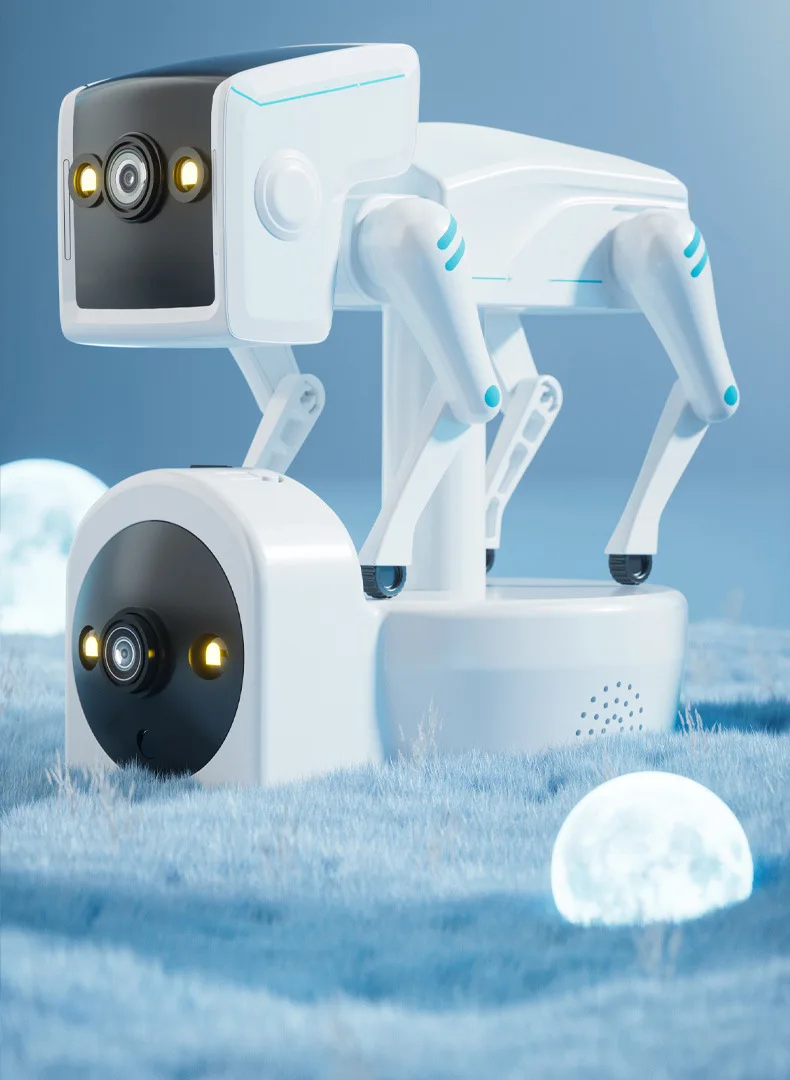 Cloudbirds V360pro 2M Pixel Wireless Wifi Binocular Dog Camera CMOS Sensor Motion Detection Cute Design Safety Indoor IP65 Cloud